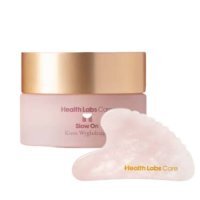 Health Labs My Gua Sha Ritual Krem odbudowujący bariere lipidową Slow On, 50ml + Kamień do masażu