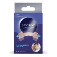 PASOSLEEP Wake Up Rested Plastry przeciw chrapaniu Standard 10 sztuk
