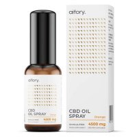 AIFORY CBD Oil spray o smaku pomarańczowym 4500mg 30ml