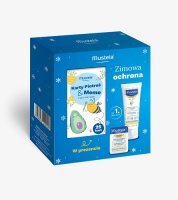 MUSTELA BEBE ENFANT Zestaw Zimowa Ochrona od 1. dnia życia krem z Cold Cream 40 ml + sztyft ochronny