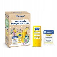 MUSTELA PIELĘGNACJA MAŁEGO SPORTOWCA sztyft ochronny z Cold Crem + sztyft przeciwsłoneczny SPF50