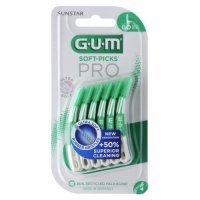 SUNSTAR GUM SOFT-PICKS PRO Czyściki do przestrzeni międzyzębowych Duże 30 sztuk