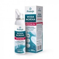 PROTEGO WODA MORSKA Hipertoniczna spray do nosa 100 ml