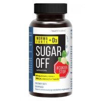 AVET SUGAR OFF Morwa Forte + D3 60 kapsułek