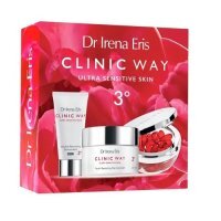 CLINIC WAY ZESTAW 3 krem na dzień 50 ml + krem na noc 30 ml + kapsułki 30 sztuk Jesień 2023