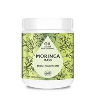 RONNEY PROFESSIONAL Maska MORINGA - włosy średnioporowate 1000 ml