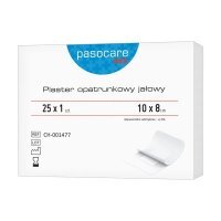 PASOCARE MED Plaster opatrunkowy jałowy 10 cm x 10 cm