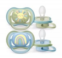 AVENT smoczek uspokajający ULTRA AIR 0-6 miesięcy 2 sztuki SCF085/58