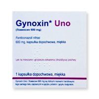 GYNOXIN UNO 600 mg 1 kapsułka dopochwowa INPHARM