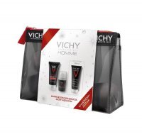 VICHY HOMME ZESTAW STRUCTURE FORCE XMAS 2023 krem do twarzy 50ml + deo 50ml + żel pod prysznic 200ml