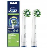 ORAL-B Końcówki Do Szczoteczki Cross Action Białe, 2 szt.