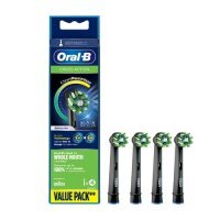Oral - B Końcówki do szczoteczki CrossAct EB50-4 Czarne, 4 szt.
