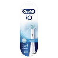 ORAL-B Końcówki do szczoteczki Ultimat Clean iO Białe, 4 szt.