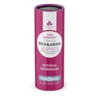 Ben & Anna Naturalny dezodorant na bazie sody Pink Grapefruit sztyft kartonowy, 40 g