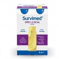 SURVIMED OPD 1.5 KCAL Drink o smaku waniliowym 4 x 200 ml