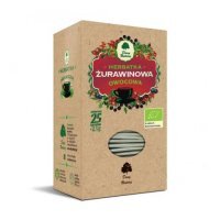 DARY NATURY Herbatka Żurawina EKO, 25 saszetek x 2,5 g