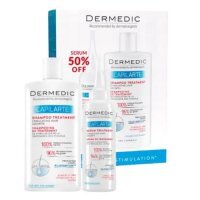 DERMEDIC CAPILARTE ZESTAW Szampon kuracja stymulująca wzrost 300 ml + serum kuracja 150 ml