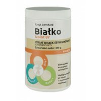 BIAŁKO - Izolat 87 proszek 350g SANCT BERNHARD