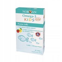 NORSAN Omega-3 KIDS Jelly 45 żelek