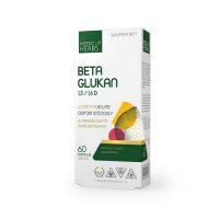 MEDICA HERBS Beta glukan 1,3/1,6D 60 kapsułek