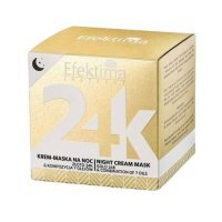 EFEKTIMA 24K Krem-maska do twarzy na noc, 50ml