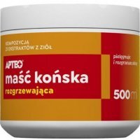 MAŚĆ KOŃSKA rozgrzewająca 500 ml APTEO