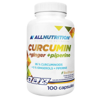 ALLNUTRITION Curcumin + Ginger + Piperine 100 kapsułek