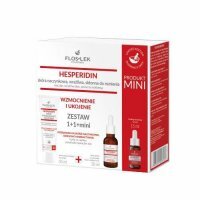 FLOSLEK HESPERIDIN Zestaw Wzmocnienie i ukojenie krem 50 ml + koncentrat 30 ml + peeling 15 ml