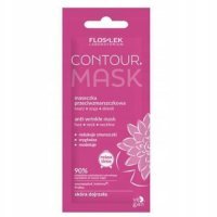 FLOSLEK Maseczka CONTOUR przeciwzmarszczkowa twarz, szyja, dekolt 6 ml