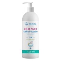 LAB4BABY Żel do mycia ciała i włosów od 1 miesiąca życia 400ml