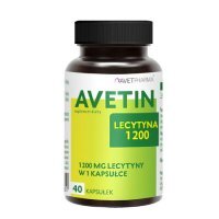 AVETIN Lecytyna 1200 40 kapsułek