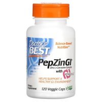 DOCTOR'S BEST PepZin Gl Cynk + L-Karnozyna 120 kapsułek