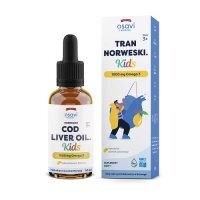 OSAVI TRAN NORWESKI KIDS 1000 mg Omega naturalny aromat cytrynowy 50 ml