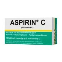 ASPIRIN C 400mg + 240mg, 10 tabletek musujących Delfarma