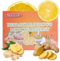MERIDIAN Herbatka imbirowo - miodowa instant z cytryną10 saszetek po 18 g