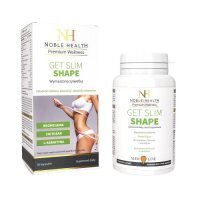 NOBLE HEALTH GET SLIM SHAPE Utrzymanie prawidłowej masy ciała 30 kapsułek