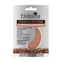 EFEKTIMA Coffee & Peptides Hydrożelowe płatki pod oczy, 1 para