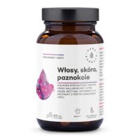 AURA HERBALS Kolagen Rybi NatiCol Włosy skóra paznokcie 60 kapsułek NEW