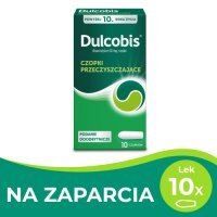 Dulcobis 10mg, 10 czopków