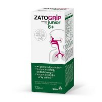 ZATOGRIP JUNIOR 6+ płyn 120 ml