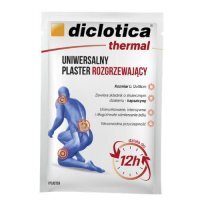 DICLOTICA THERMAL Plaster uniwersalny rozgrzewający L 12 x 18 cm 1 sztuka