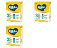 BEBIKO Junior 3 Nutriflor Expert powyżej 1. roku życia 600 g x 3 szt