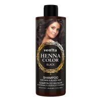 VENITA HENNA COLOR BLACK Szampon do włosów w odcieniach ciemnych i czarnych 300 ml