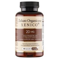 XENICO Żelazo Organiczne 90 kapsułek