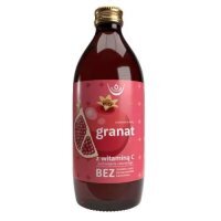 GRANAT sok z Witaminą C pochodzenia naturalnego 500 ml