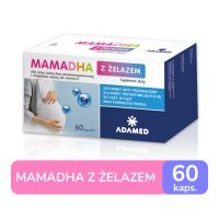 MAMADHA z Żelazem 60 kapsułek
