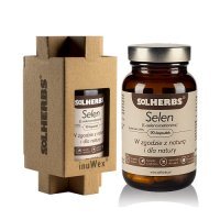 SOLHERBS Selen L-selenometionin 90 kapsułek