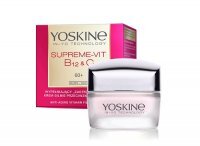 YOSKINE SUPREME-VIT B12 & C Krem przeciwzmarszczkowy na dzień 50+ "Zastrzyk witamin" 50 ml+ MASECZKA