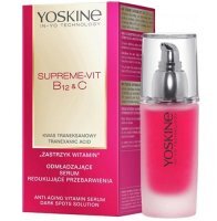 YOSKINE SUPREME-VIT B12 & C Odmładzające serum redukujące przebarwenia "Zastrzyk witamin" 30 ml