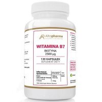 ALTO PHARMA Biotyna Witamina B7 120 kapsułek